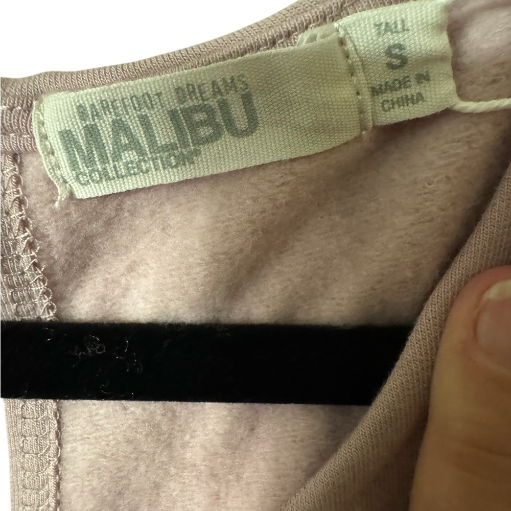 Barefoot Dreams Tall Malibu Collection Brushed Luxe Lounge Jumpsuit NWT ST - Picture 5 of 6